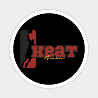 miami heat basketball Magnet